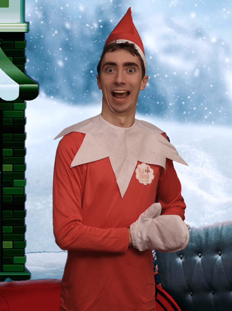 Joel Nau as Elf on the Shelf